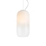 Artemide Gople Mini hanging lamp, white/white