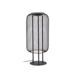 LED podna lampa Korvyn, crna, visina 80 cm, IP44 - Lucande