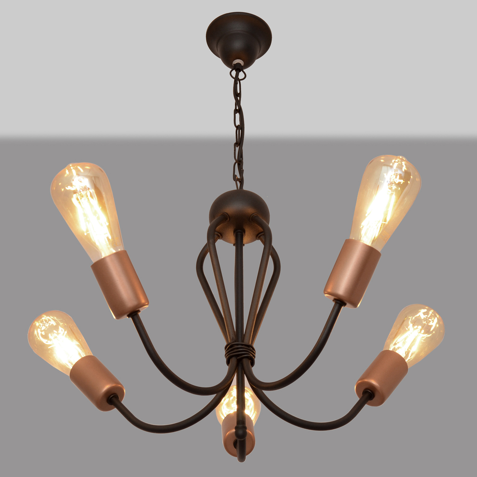 Hanglamp Nevada, 5-lamps