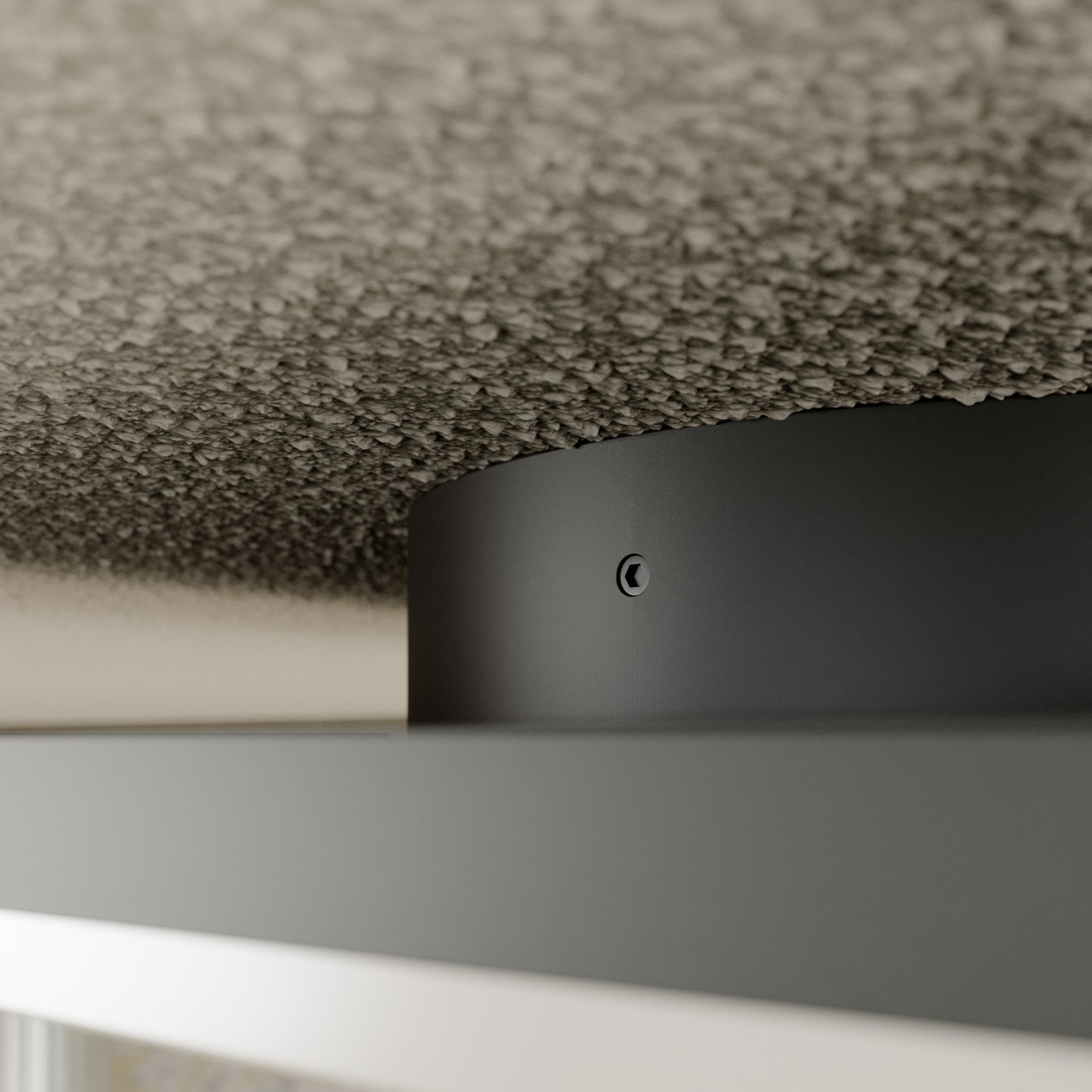 Henni Venkovní Stropní Lampa Dark Grey/White - Lucande