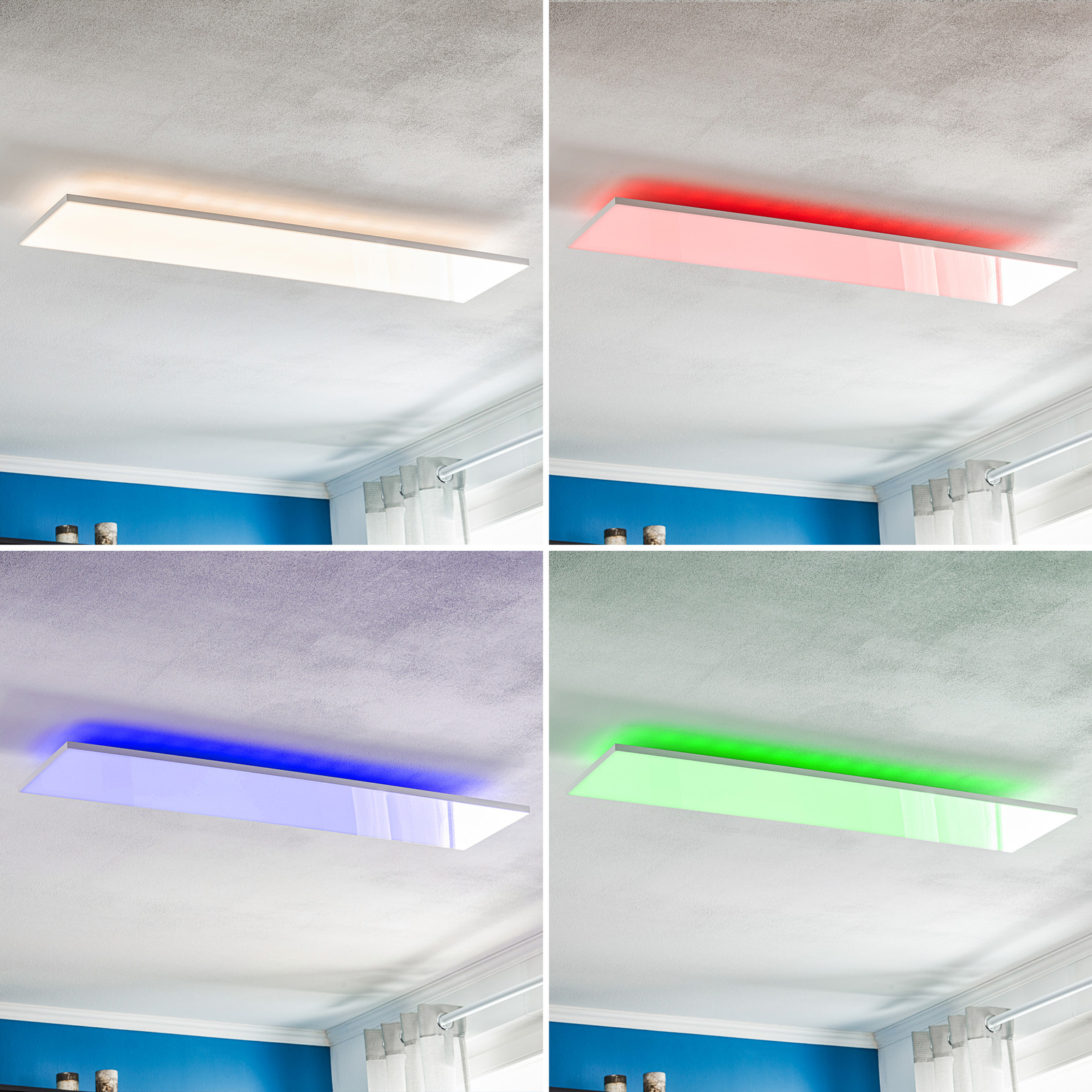 Müller Licht tint panel LED Aris 120 x 30 cm RGBW