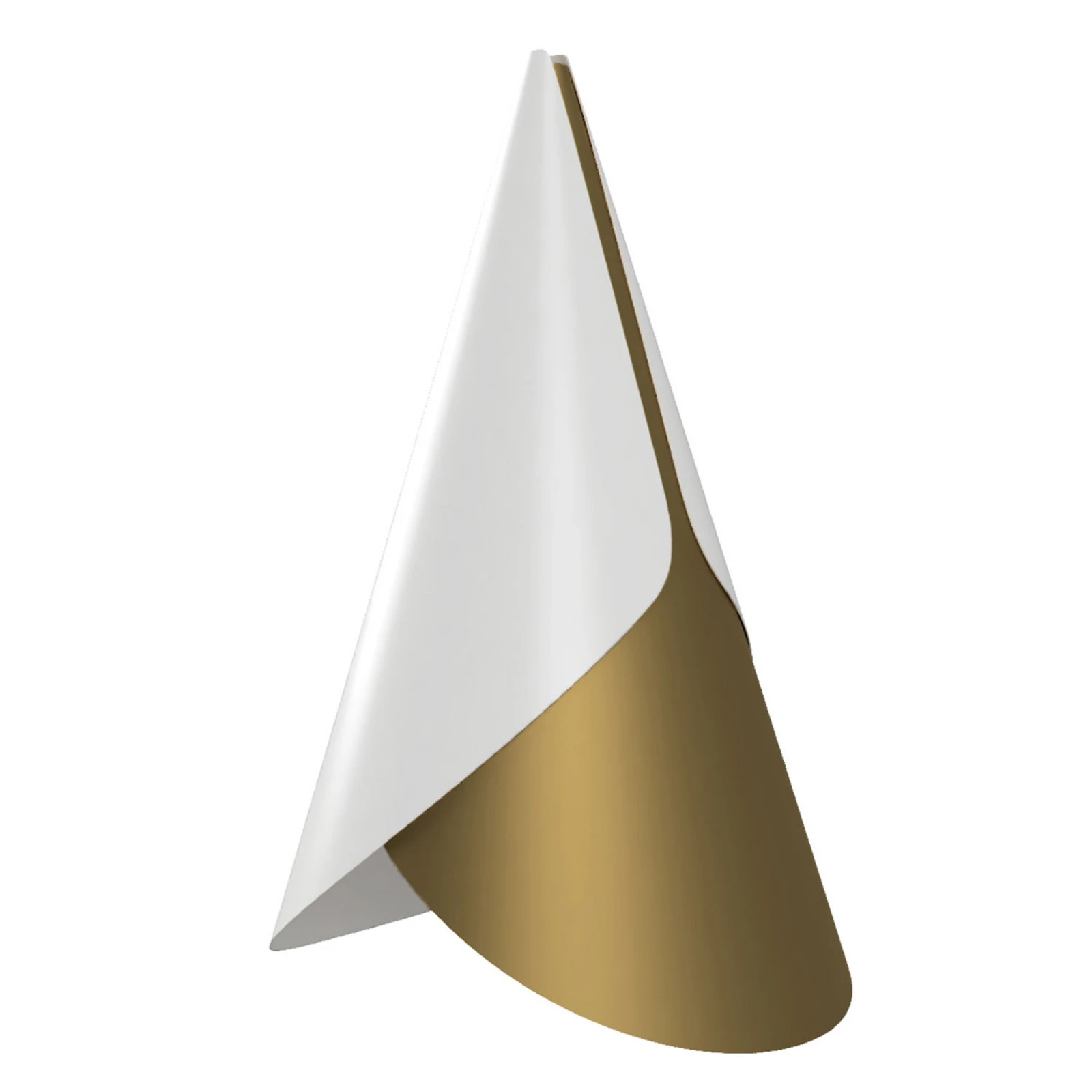 UMAGE Cornet suspension blanche/laiton