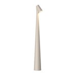 Vibia LED-Akkutischleuchte Africa, Höhe 45cm, hellbeige