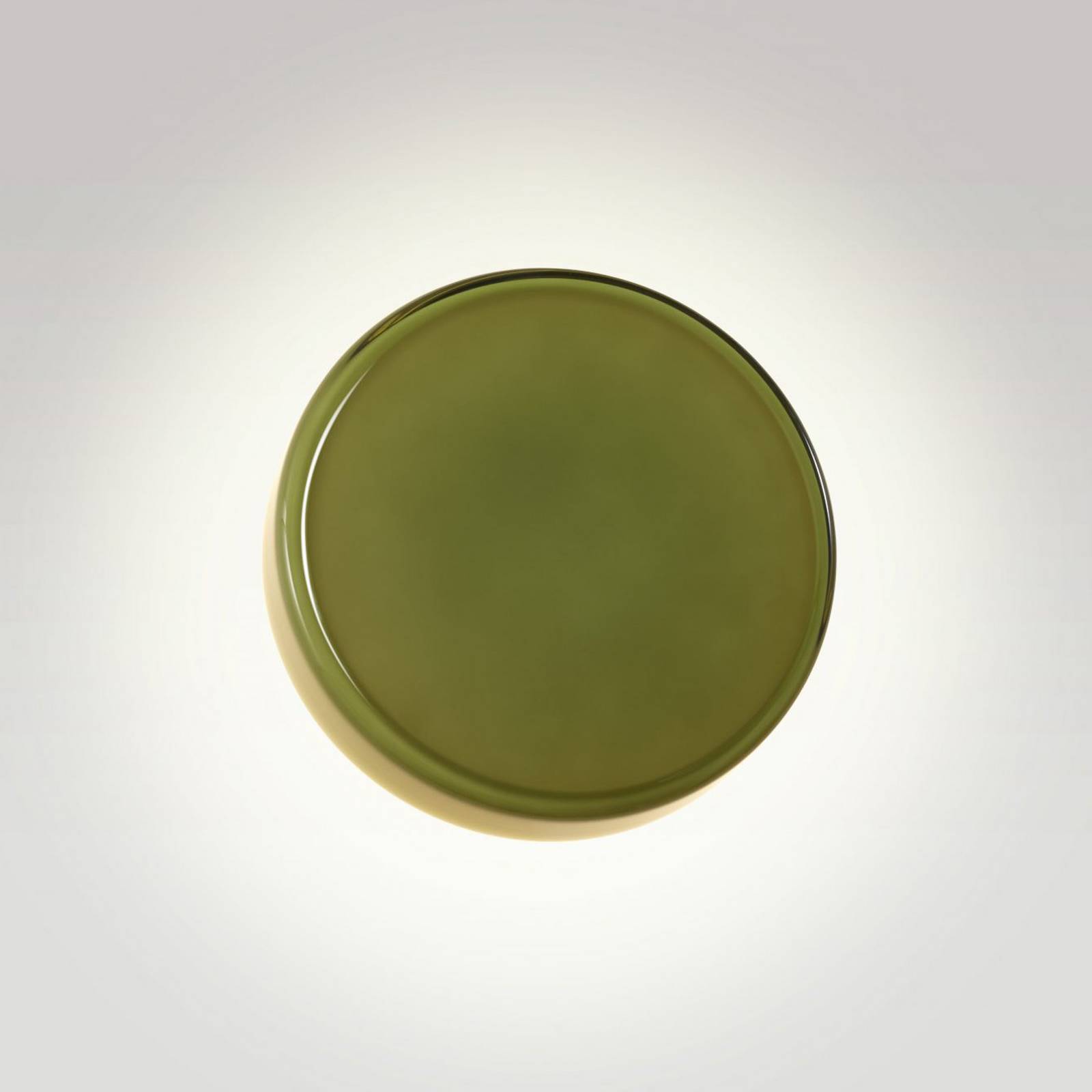 MARSET LED-Wandlampe Caramel, grün, Ø 38 cm, TRIAC, Glas günstig online kaufen