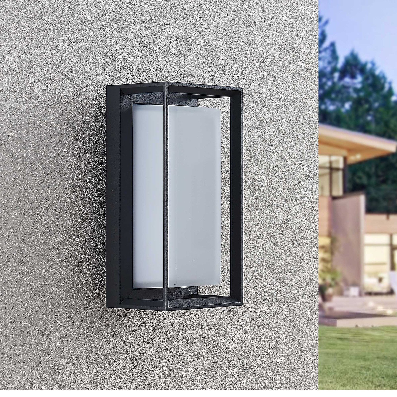 Ronida Candeeiro de Parede Exterior Dark Grey - Lucande