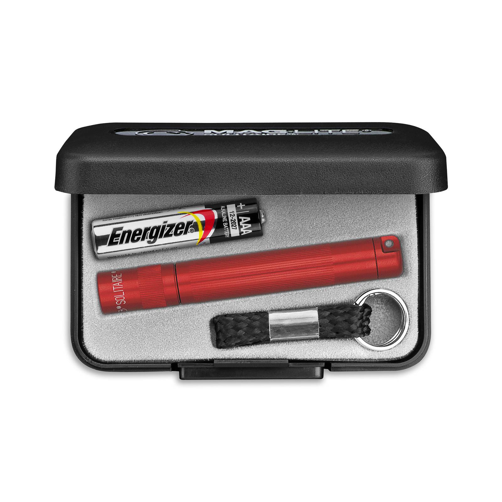 E-shop Maglite Xenónová baterka Solitaire 1-Cell AAA, krabička, červená