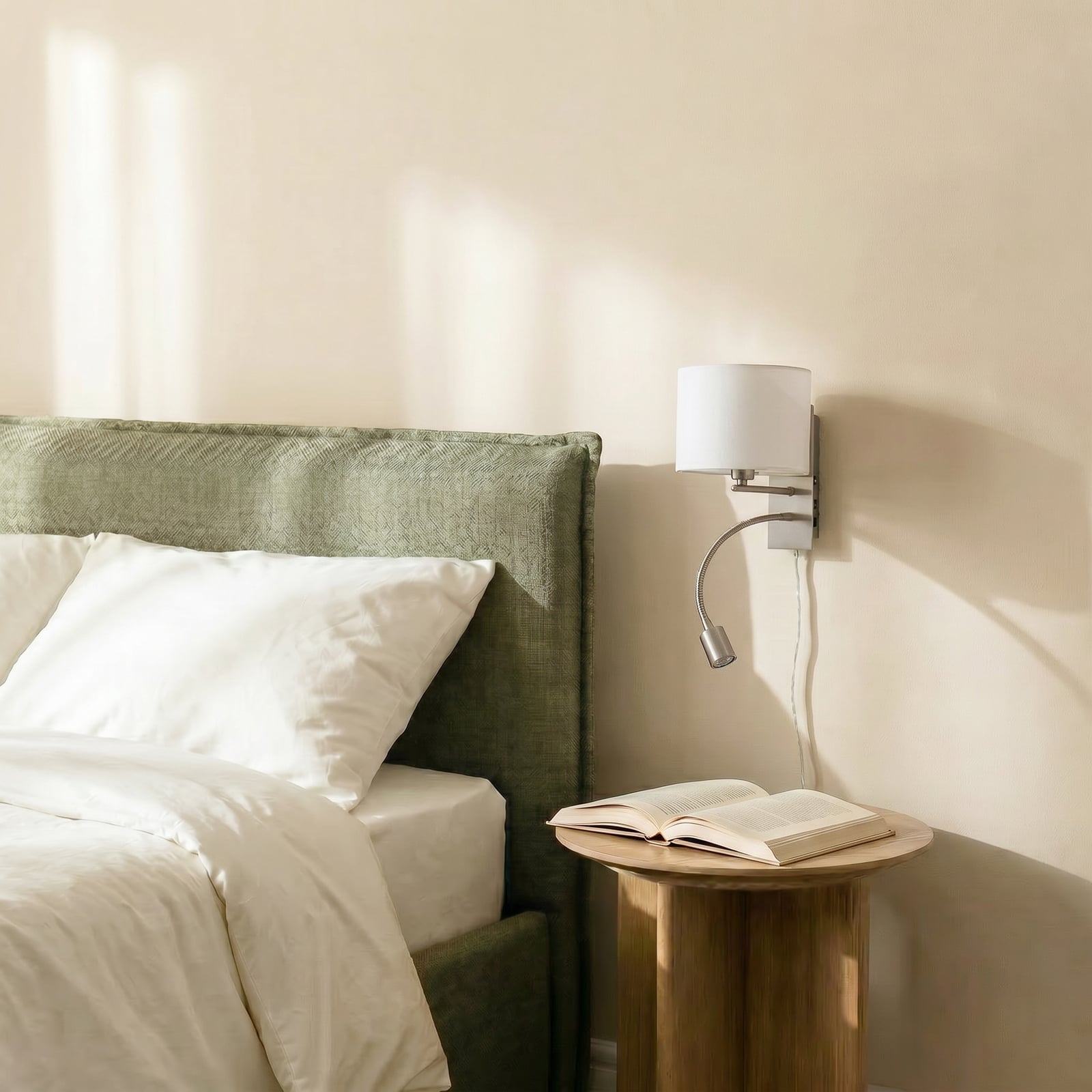 Florens Applique Murale White/Nickel - Lindby Florens Applique Murale White/Nickel - Lindby