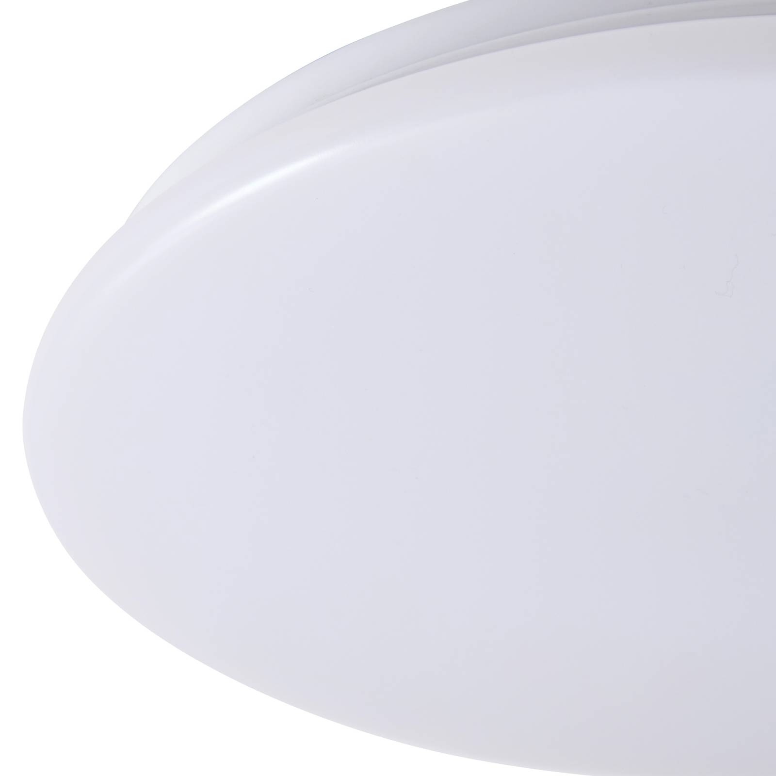 Lampa sufitowa LED Eovi, Ø 33 cm, biała, 3000 K, okrągła