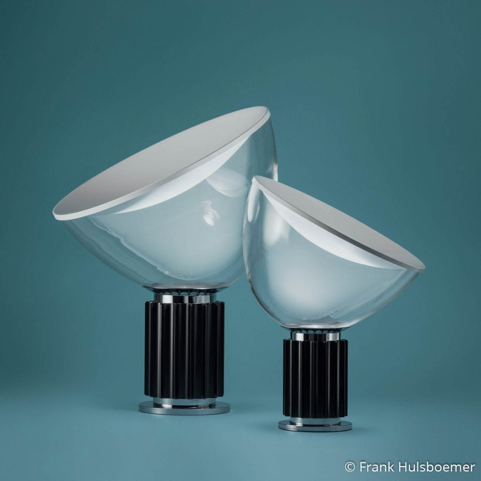 Taccia LED (PMMA) Lampa Stołowa Black - Flos