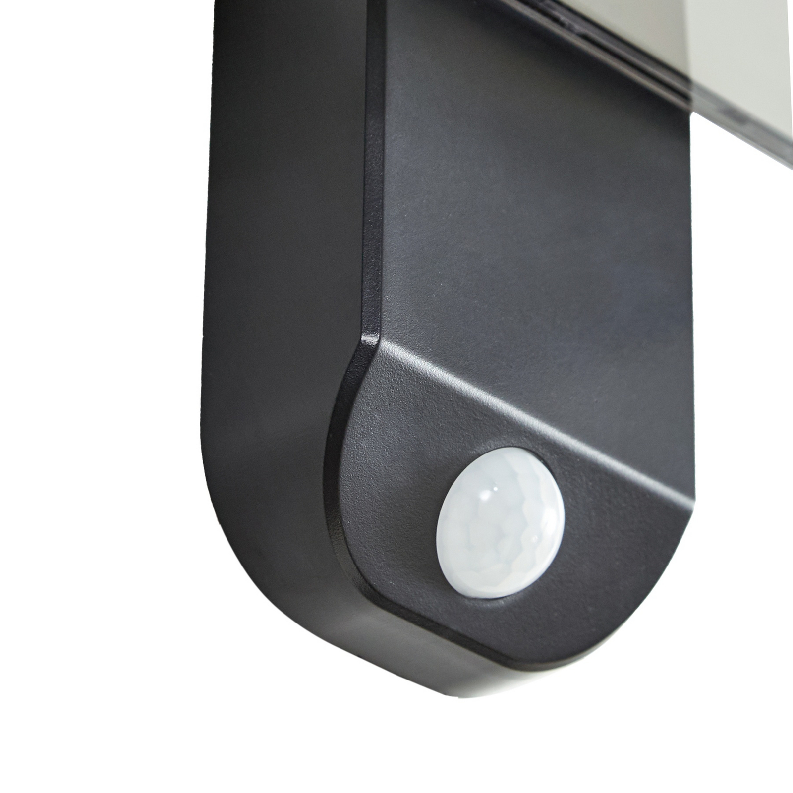 PRIOS LED wandlamp Tarlson, hoekig, antraciet, sensor PRIOS LED wandlamp Tarlson, hoekig, antraciet, sensor