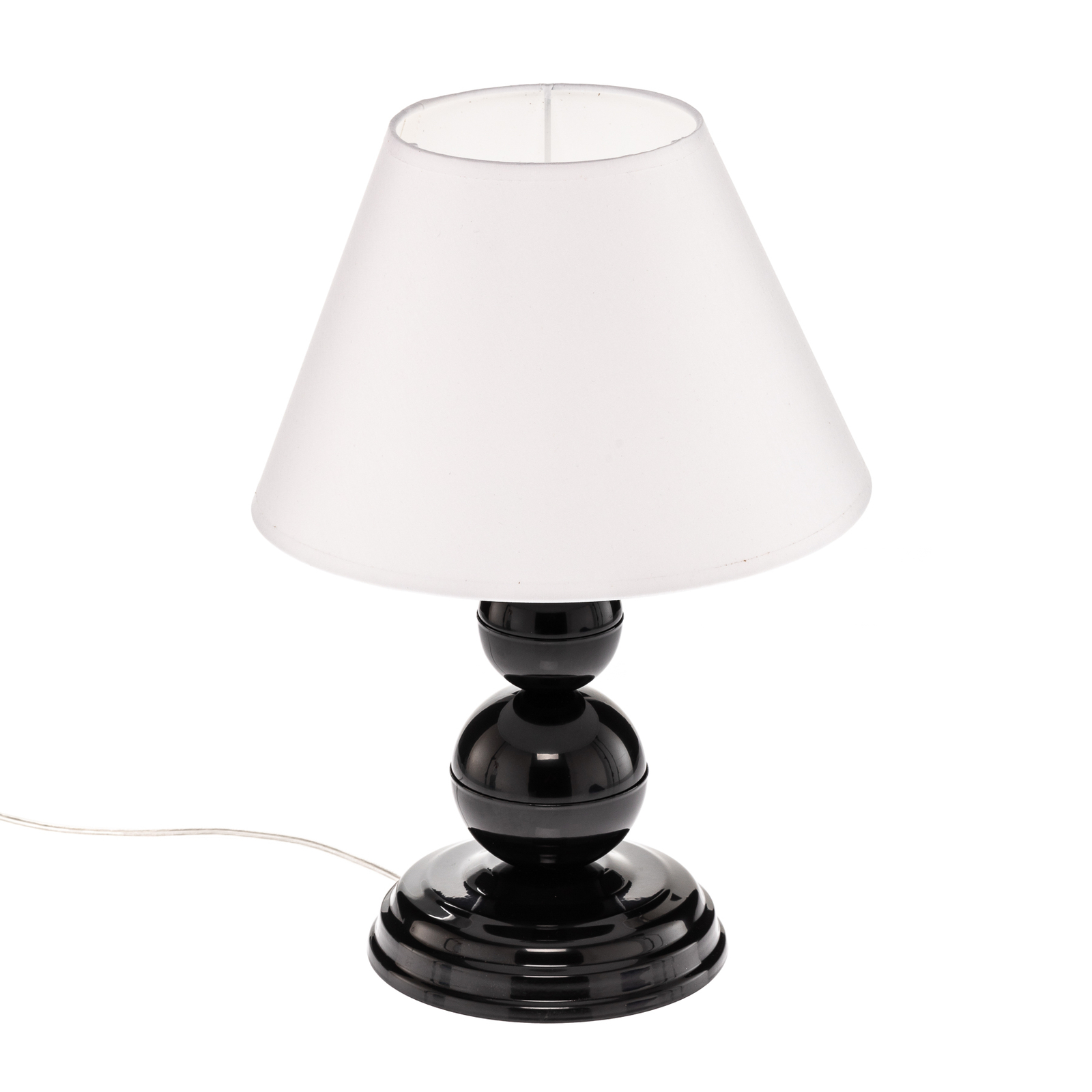 Mary table lamp, black/white