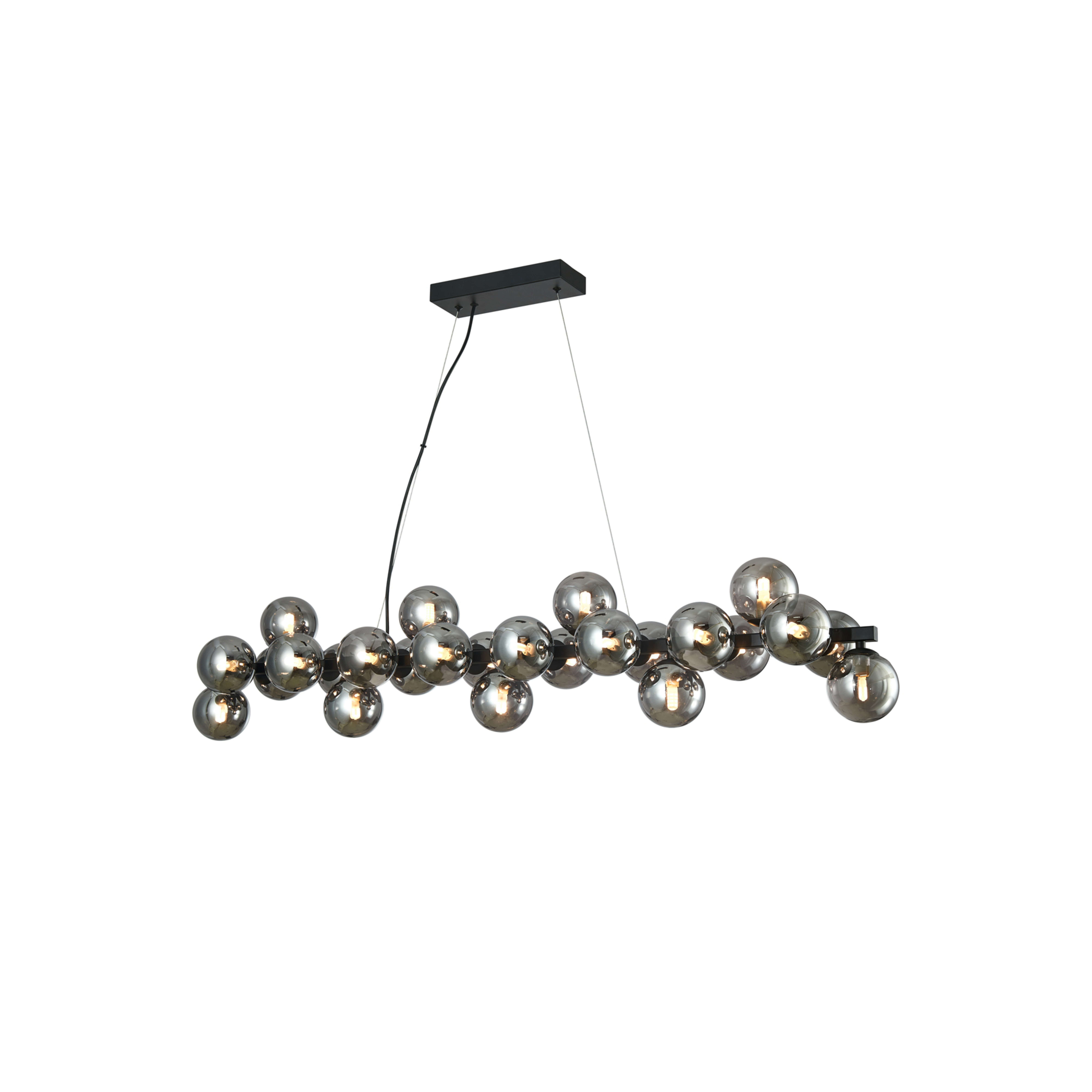 Naelen Suspension Noir/Fumé - Lucande