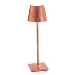 Poldina LED table lamp, decoration portable copper