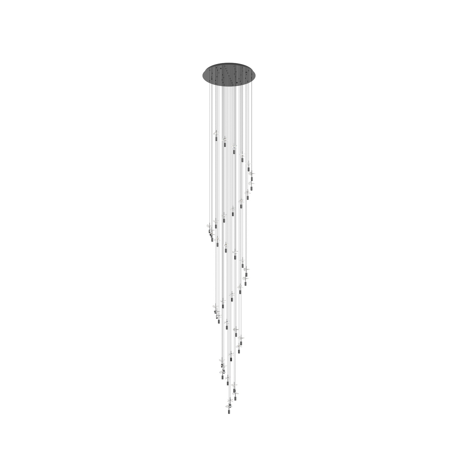 Suspension Comareira nickel 500 x 78 cm CCT - Stars of Light