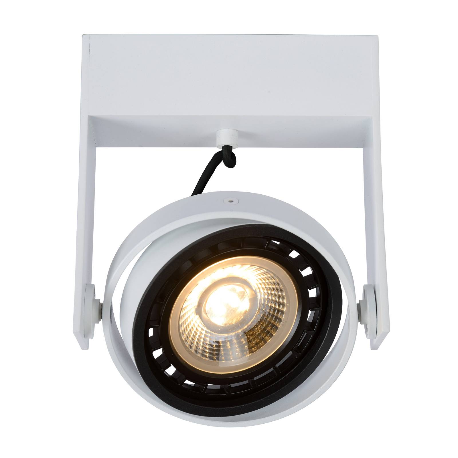 Spot pour plafond LED Griffon blanc à 1 lampe