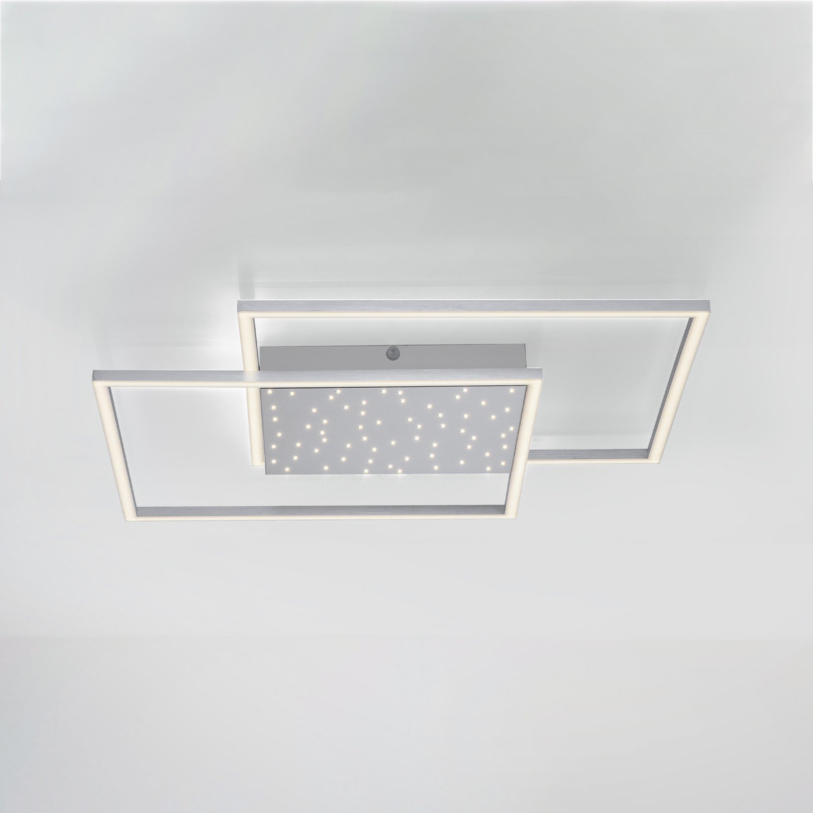 Paul Neuhaus Yuki LED-Deckenlampe, eckige Form