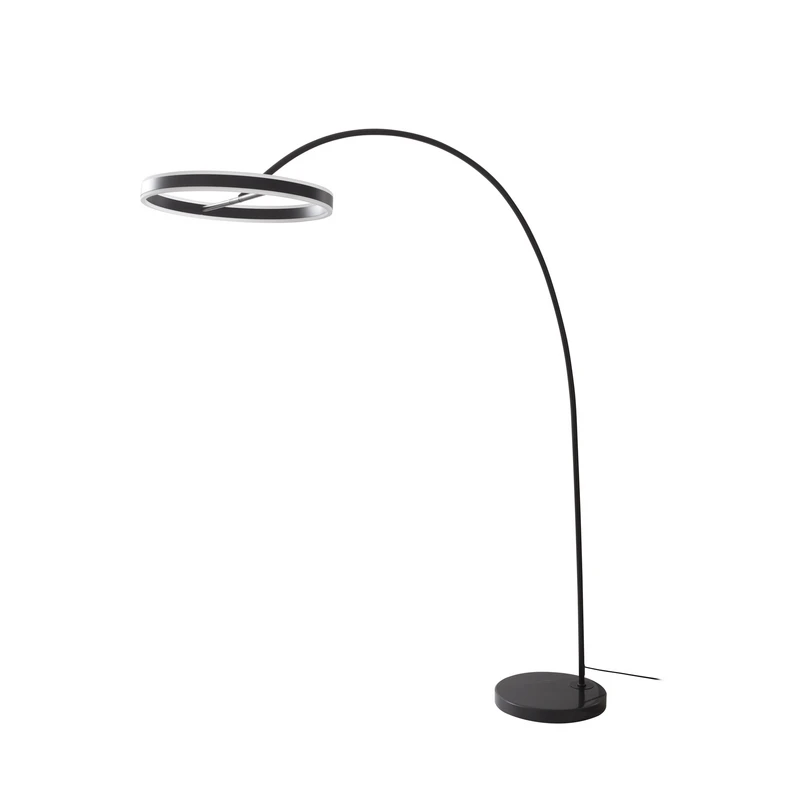 Lucande – Yekta LED Stehleuchte Black