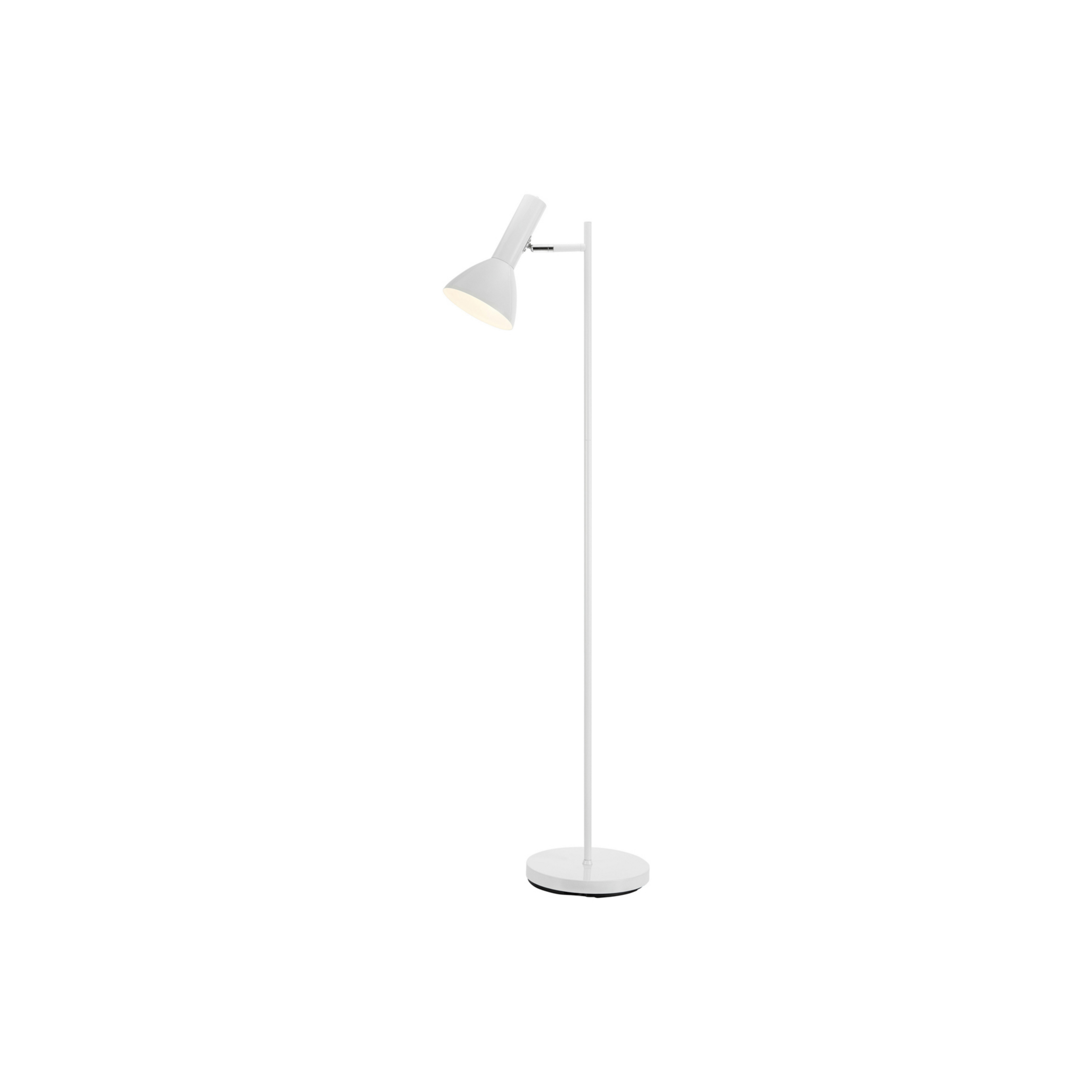 Metro Floor Lamp Shiny White - Markslöjd