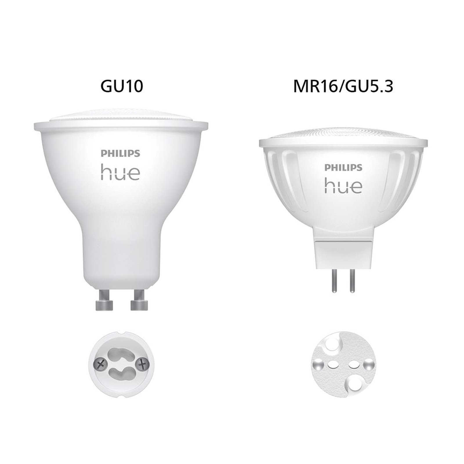 Ampoules connectées Philips Hue HUE WHITE & COLOR GU10 KIT DE
