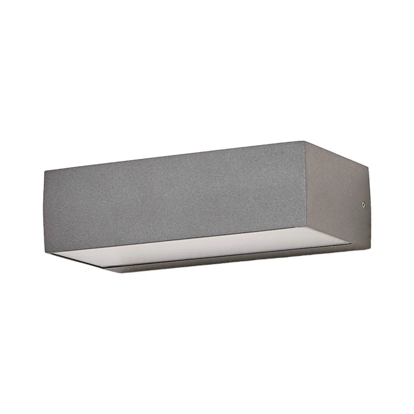 Lucande - Lissi Applique Murale d'Extérieur IP54 Dark Grey