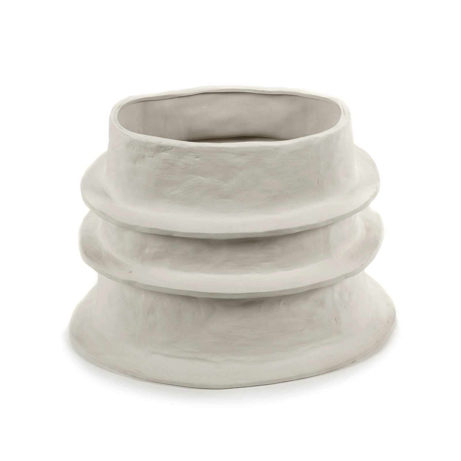 FLOWER POT 06 M BEIGE MOLLY blomsterpotte/vase, keramik, højde 33 cm FLOWER POT 06 M BEIGE MOLLY blomsterpotte/vase, keramik, højde 33 cm