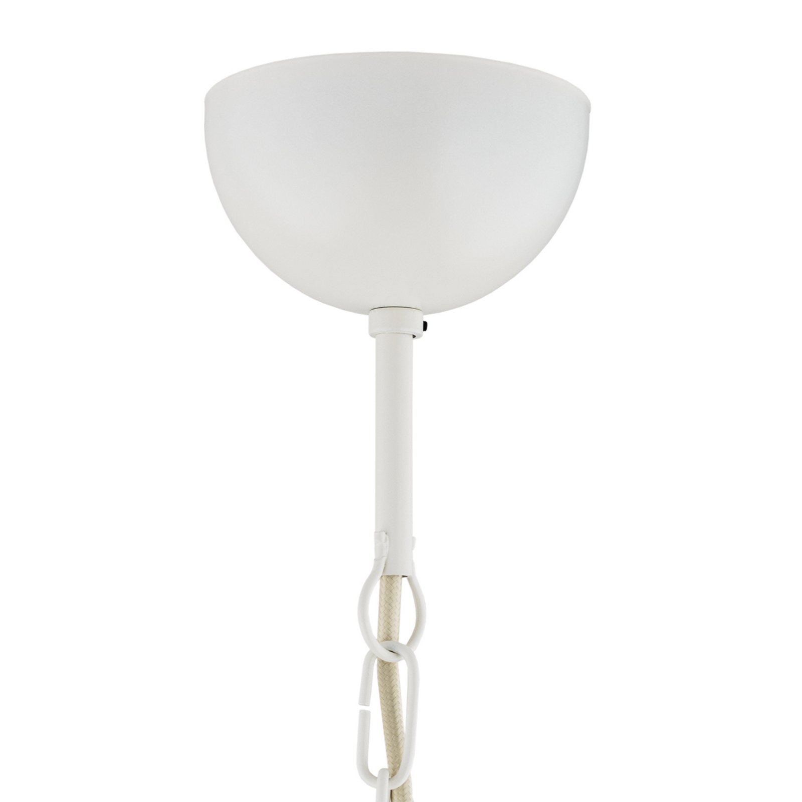 Hængelampe Emoti, beige, 1 lyskilde, Ø 38 cm