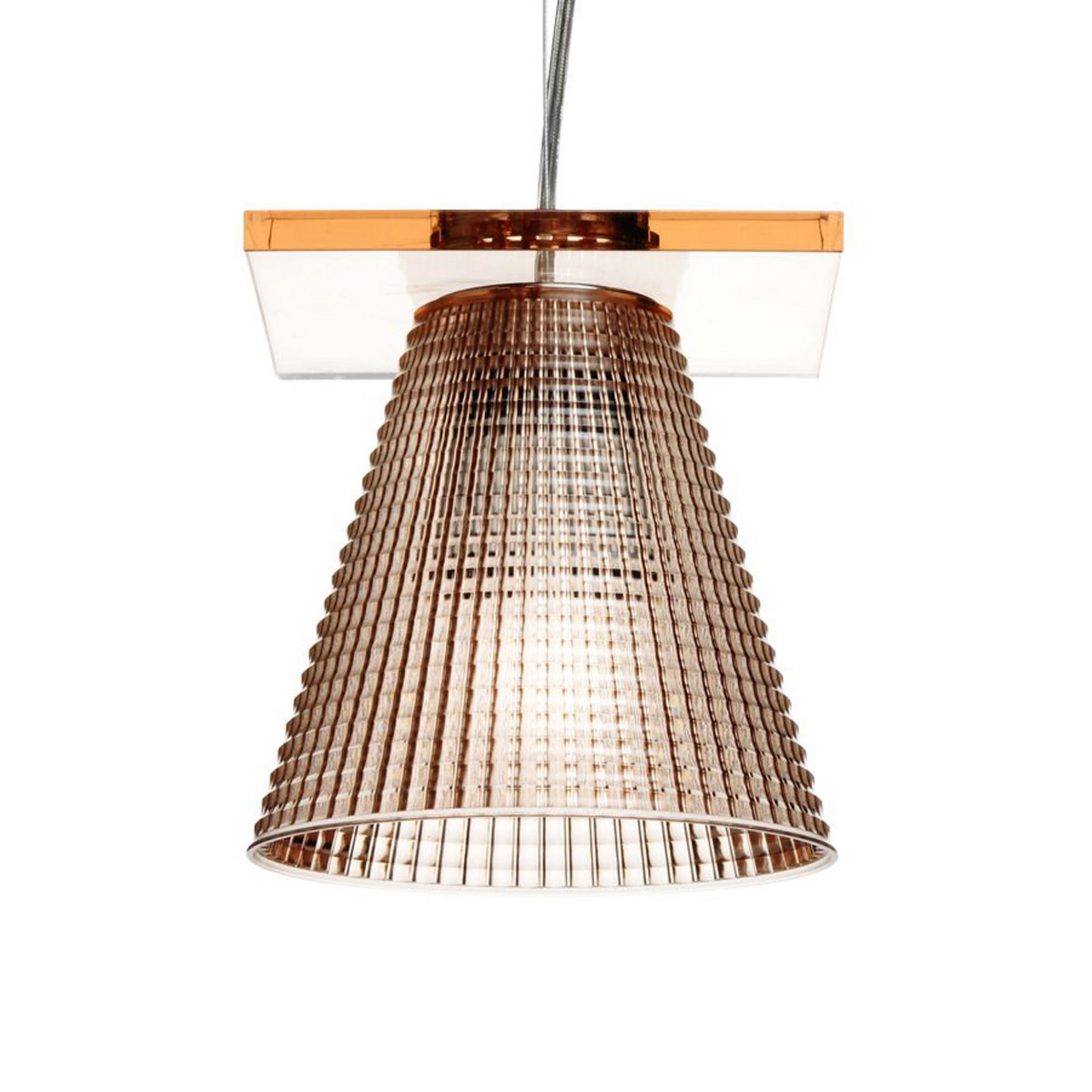 Light Air Suspension Sculptée Rose Vif - Kartell