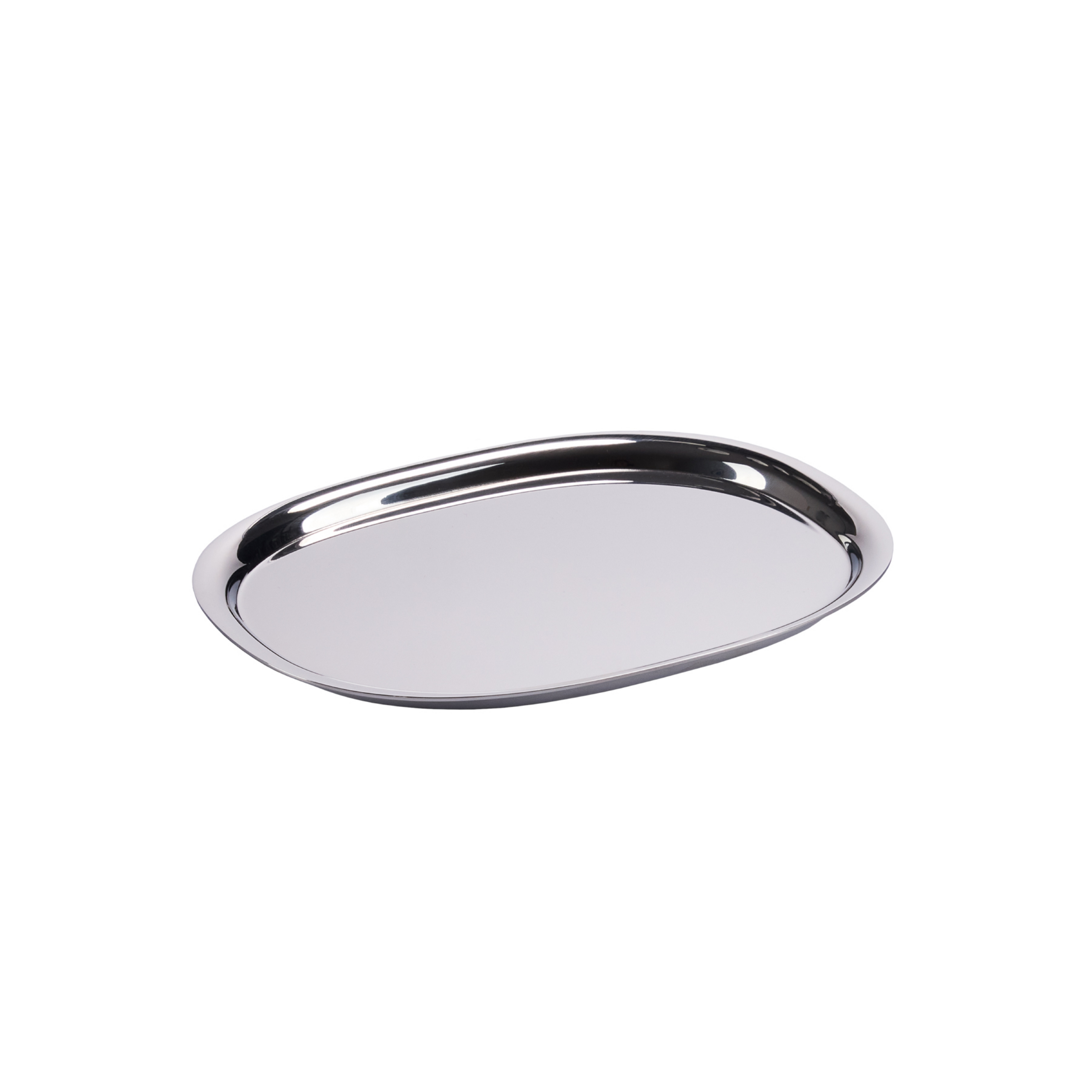 Superellipse tray, 12 cm x 16.5 cm, stainless steel – Piet Hein