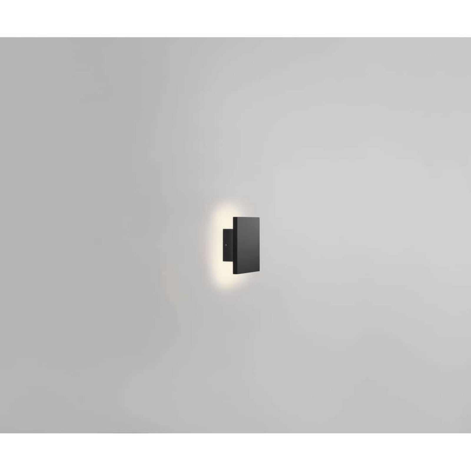 Noho W1 LED Aplique de Pared 3000K Negro - LIGHT-POINT