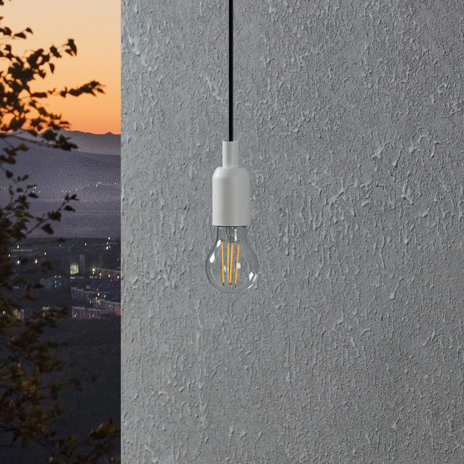 LED-Lampe E27 A60 7,3W Filament 3.000K mit Sensor