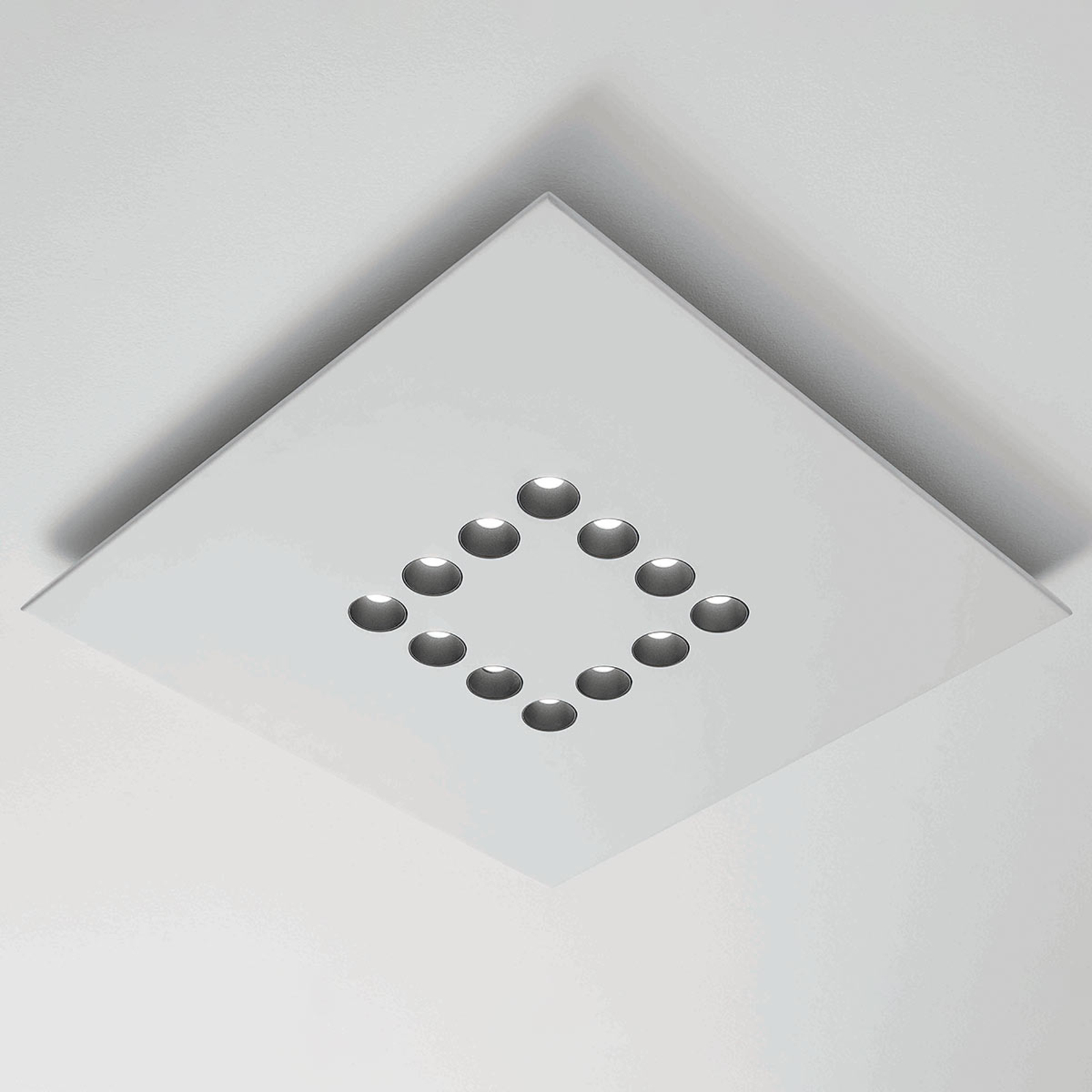 ICONE Confort LED-Deckenleuchte in modernem Weiß