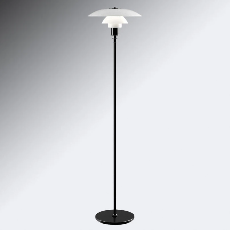 Louis Poulsen – PH 3½-2½ Stehleuchte Schwarz Metallisiert