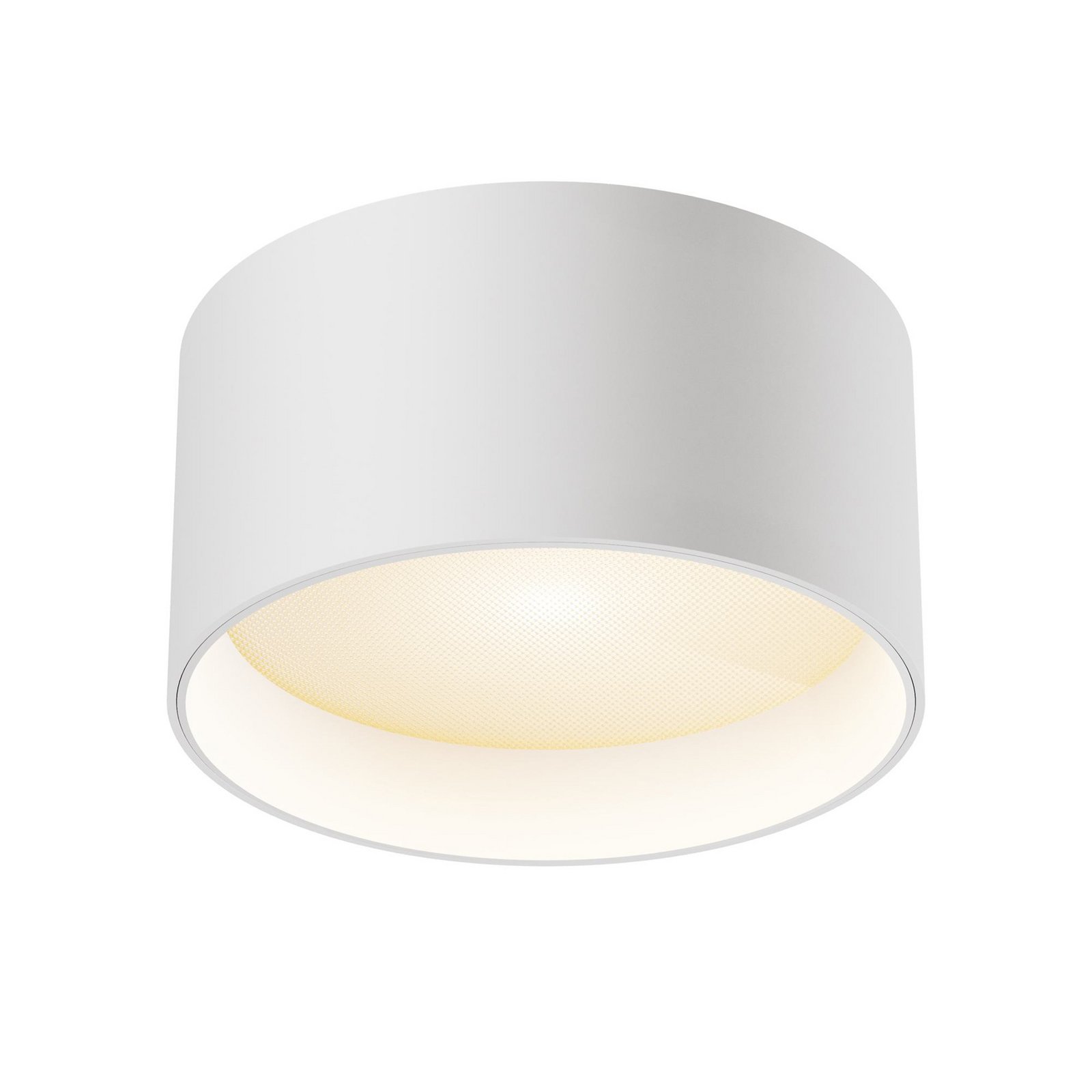 Maytoni LED downlight Vega, balts, Ø 14 cm, 15 W, alumīnija