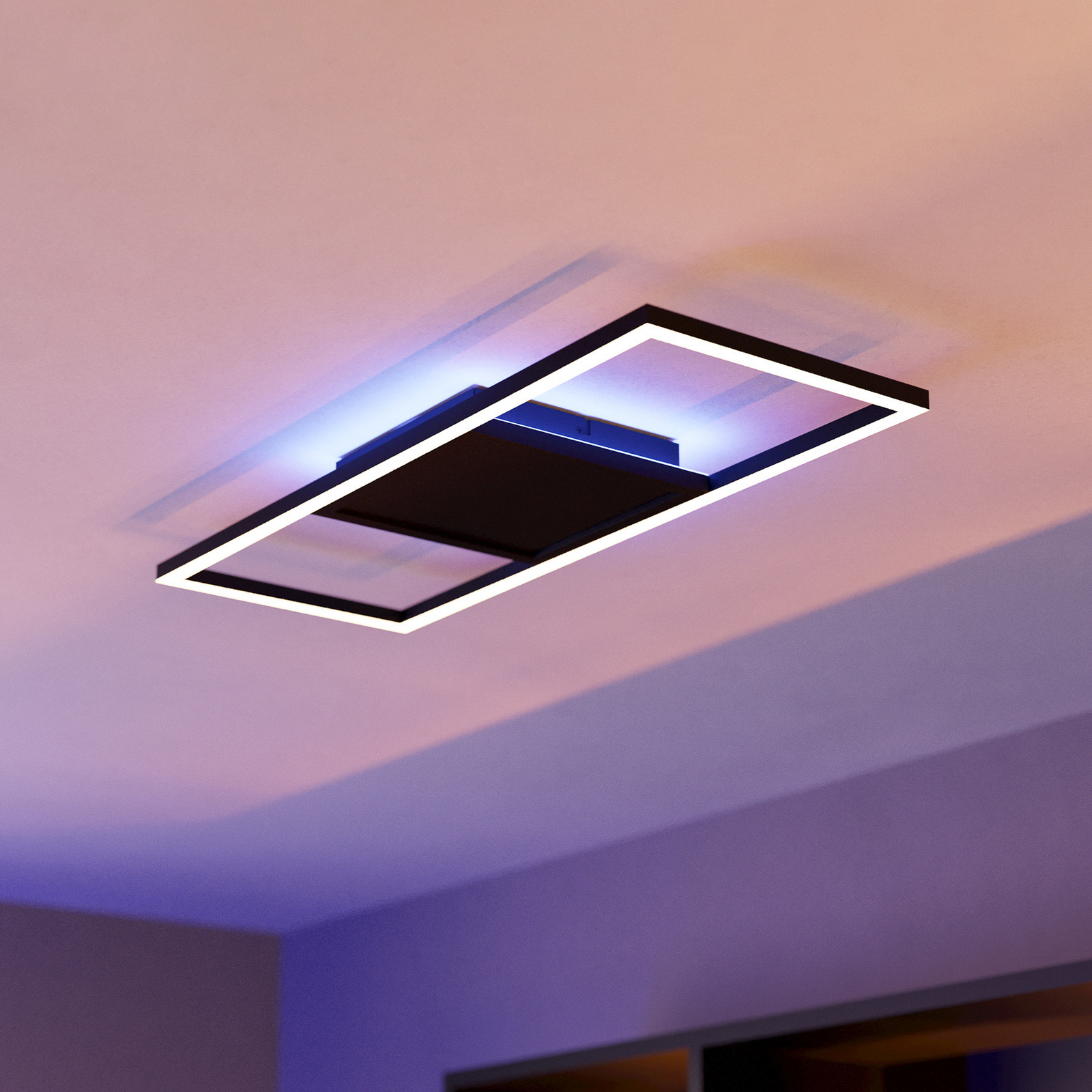 LED stropna svjetiljka Calagrano-Z ZigBee RGB/CCT 64x24cm