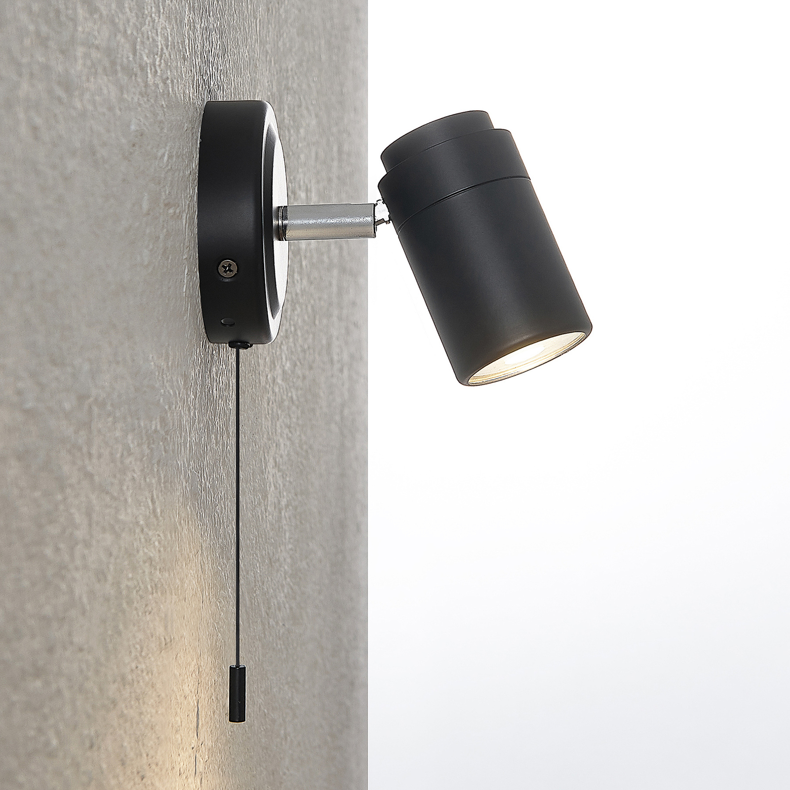 Remilan Wandleuchte Black - Lindby