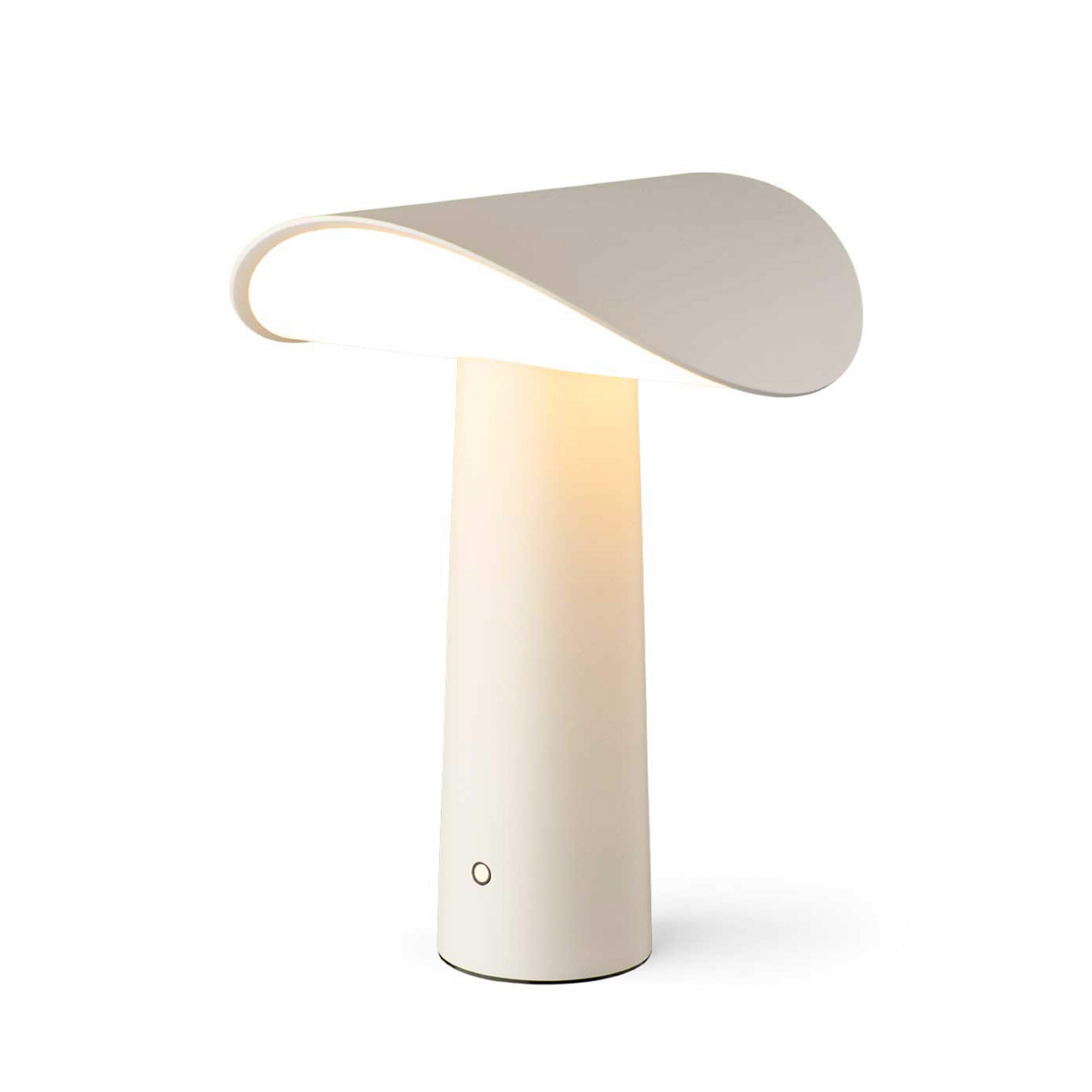 Lium lampada da tavolo LED ricaricabile, grigia, 2.700 K, USB - GEJST