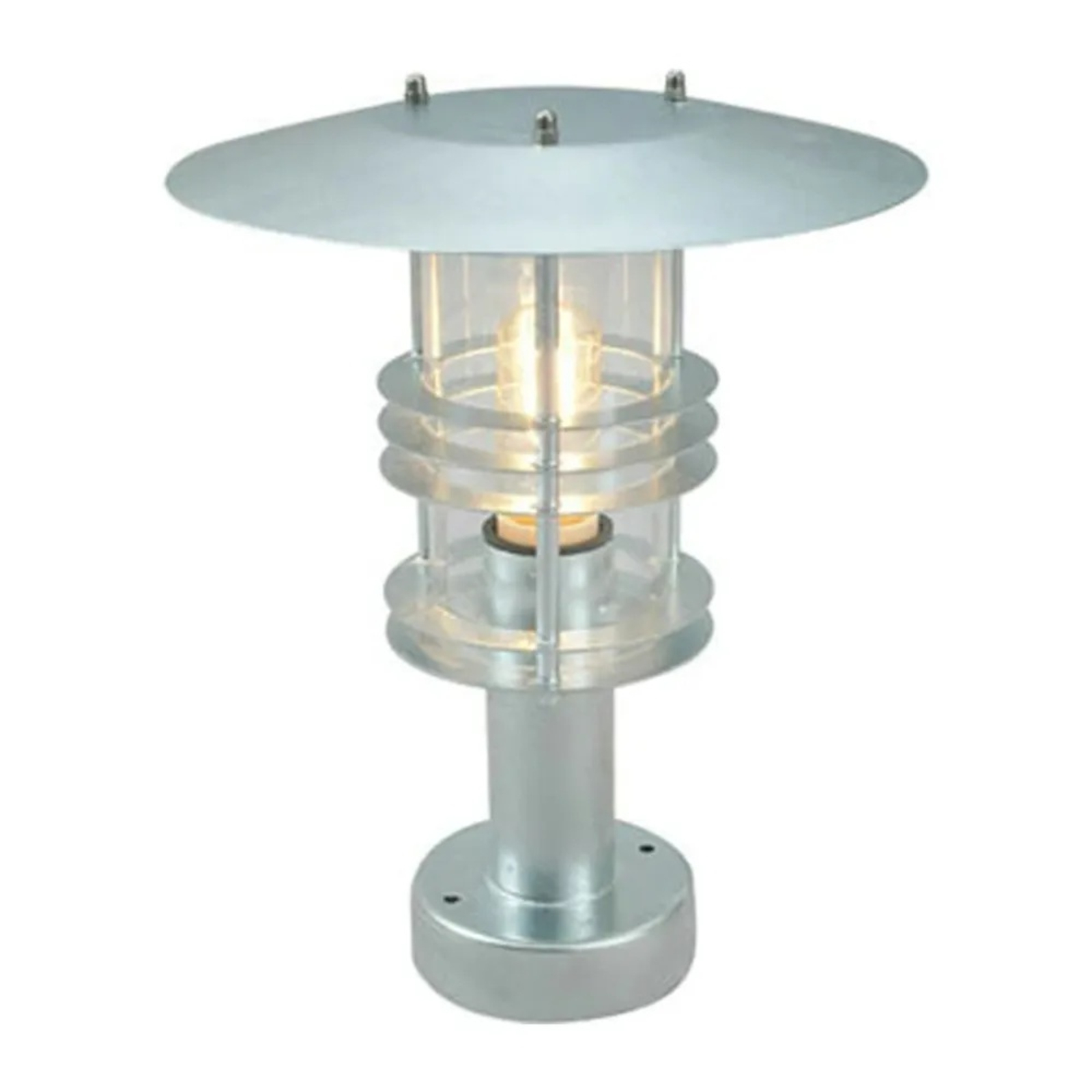 Stockholm Outdoor Bed Lamp Small Galvanised - Norlys