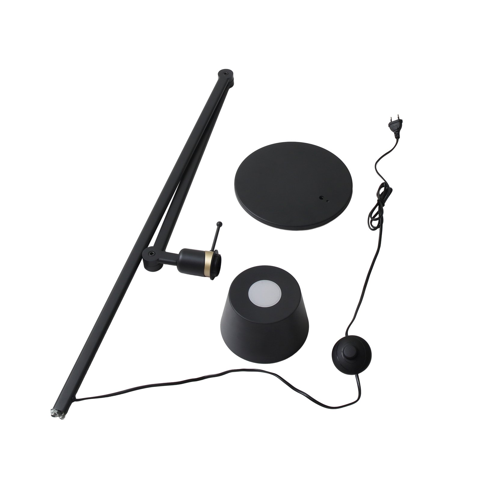 Silka Vloerlamp H173 Black - Lucande