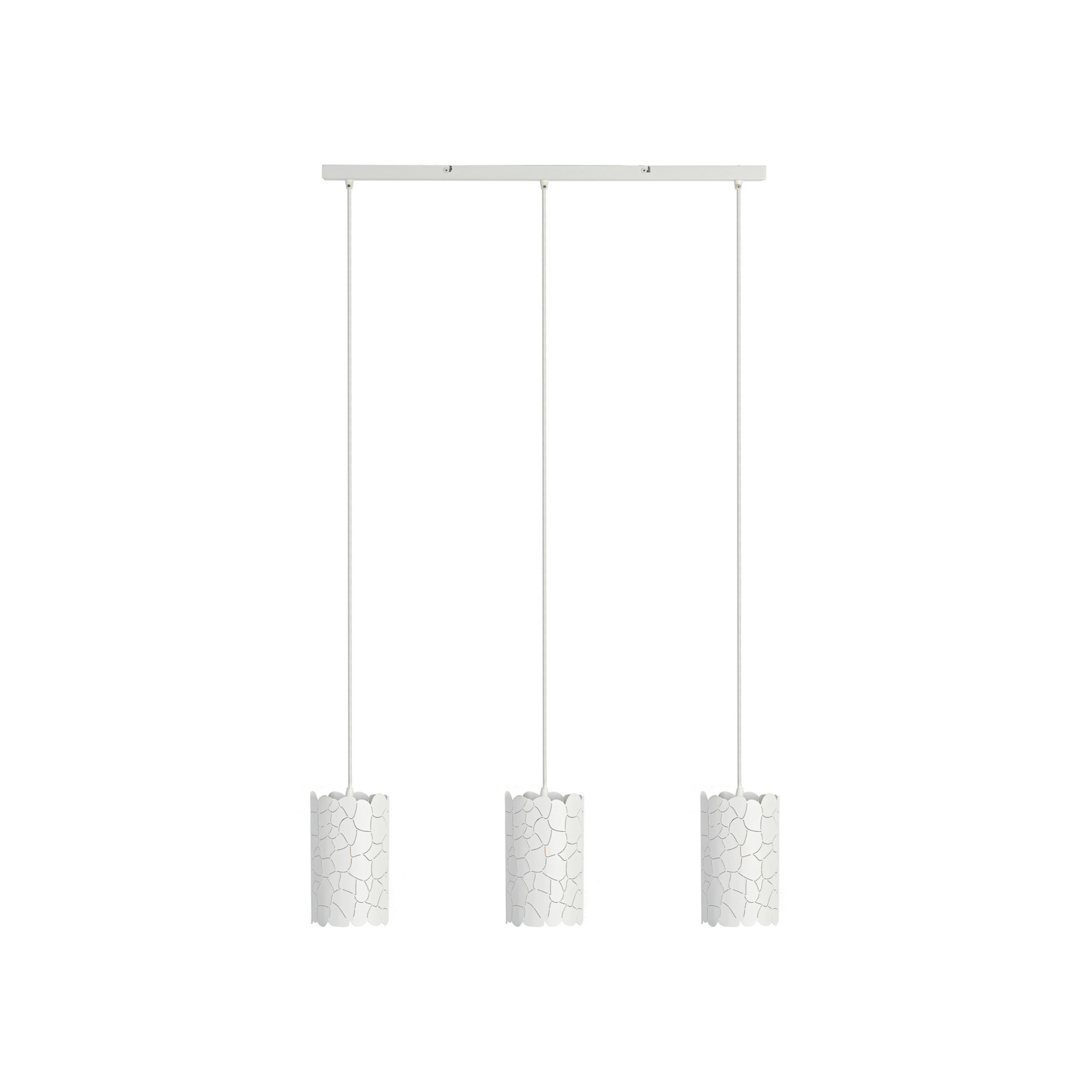 Aralena 3 Lampada a Sospensione Bianco - Lindby