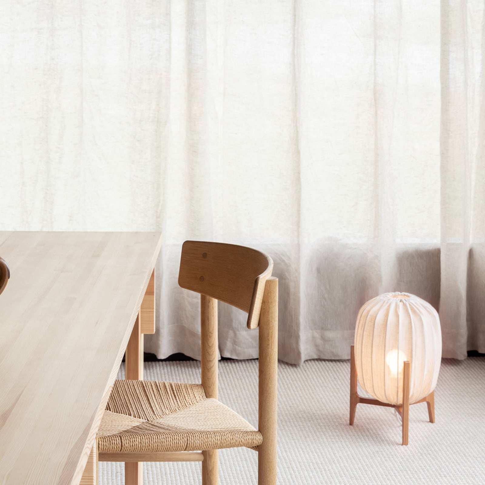 Prisma Tischleuchte Oak/Natural - Watt & Veke