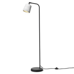 Stojacia lampa New Works Materiál, biela, mramor, výška 125 cm