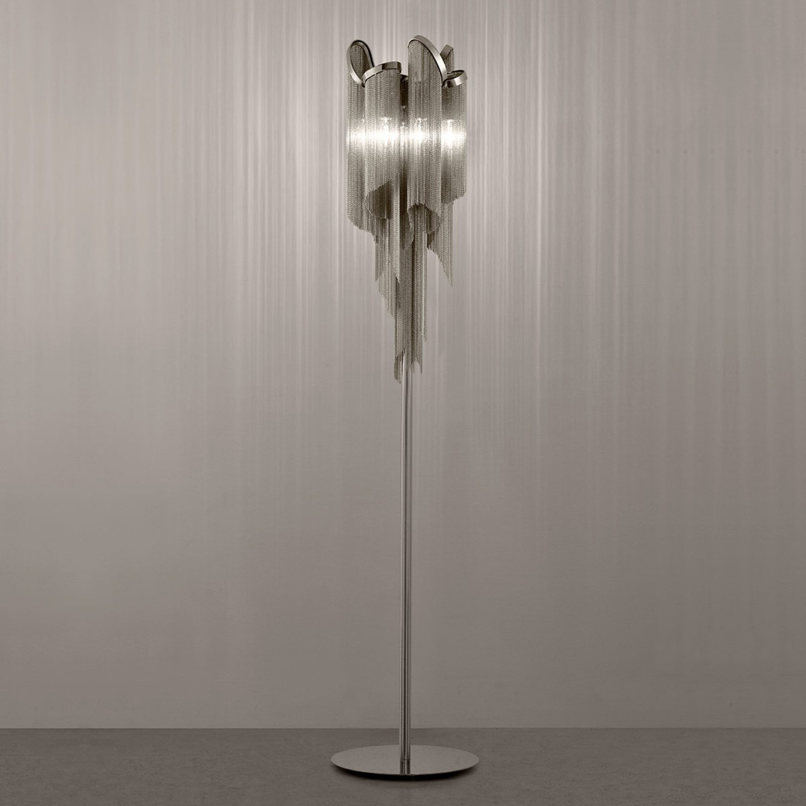 Terzani Stream - podna lampa, visina 175 cm