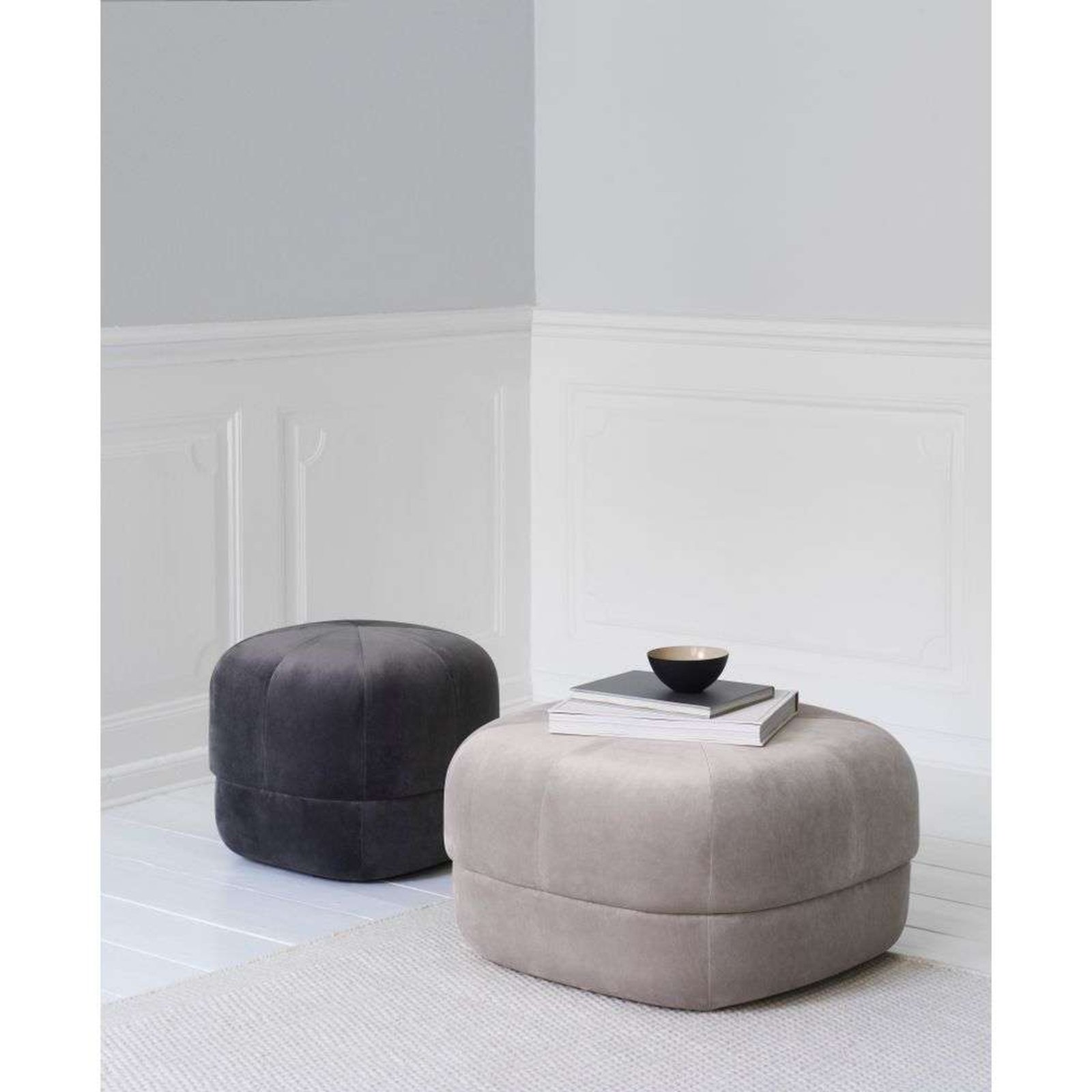 Circus Pouf Large Grey - Normann Copenhagen