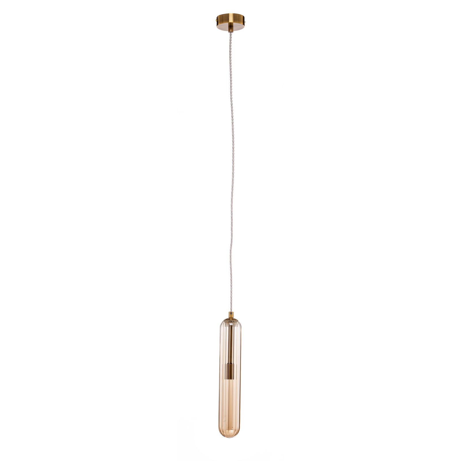 Freylin Hanglamp Amber/Brass - Lucande
