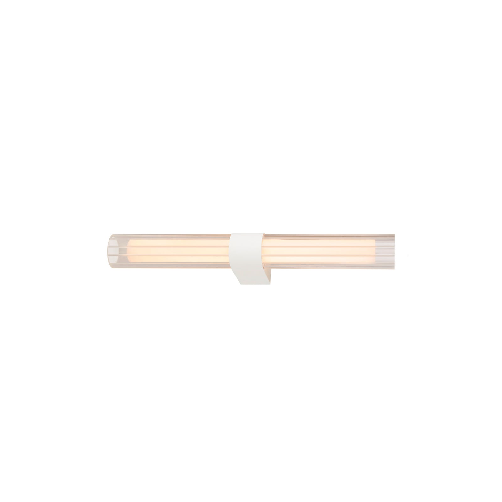 Applique murale double LED Lygant, blanche, IP44, aluminium, verre - SLV