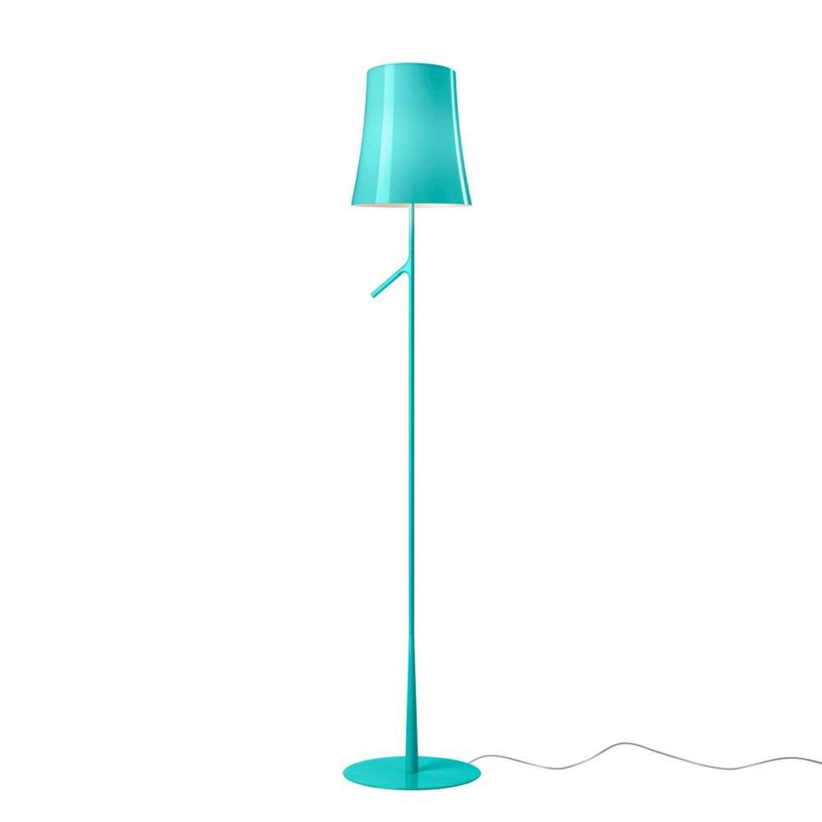 Birdie LED Lampadar w/Dimmer Verde Aqua - Foscarini