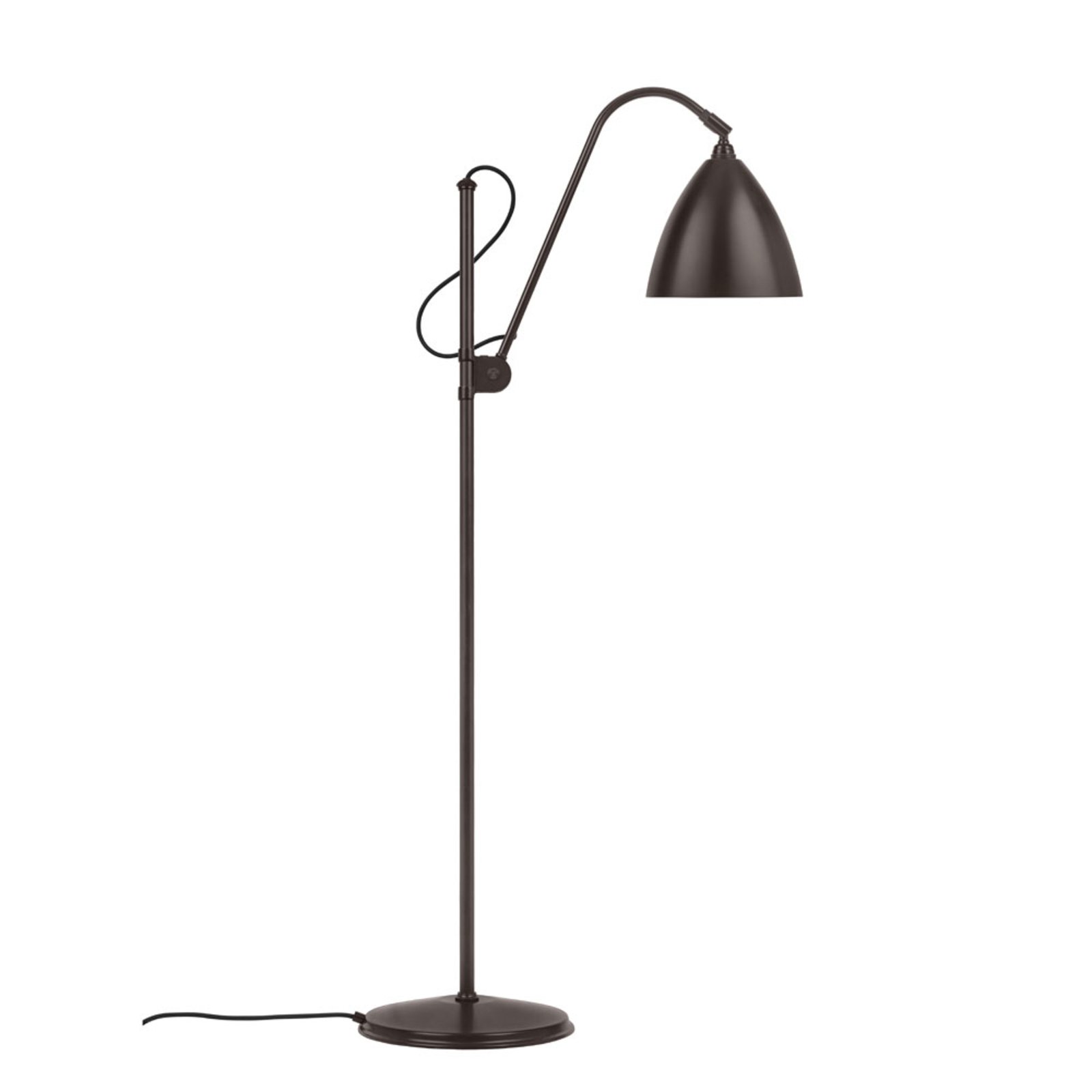 Bestlite BL3 Stojací Lampa Ø21 Black Brass/Black Brass - GUBI