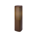 Sidara Seaside pillar light, brown, IP54, E27 - Nordlux