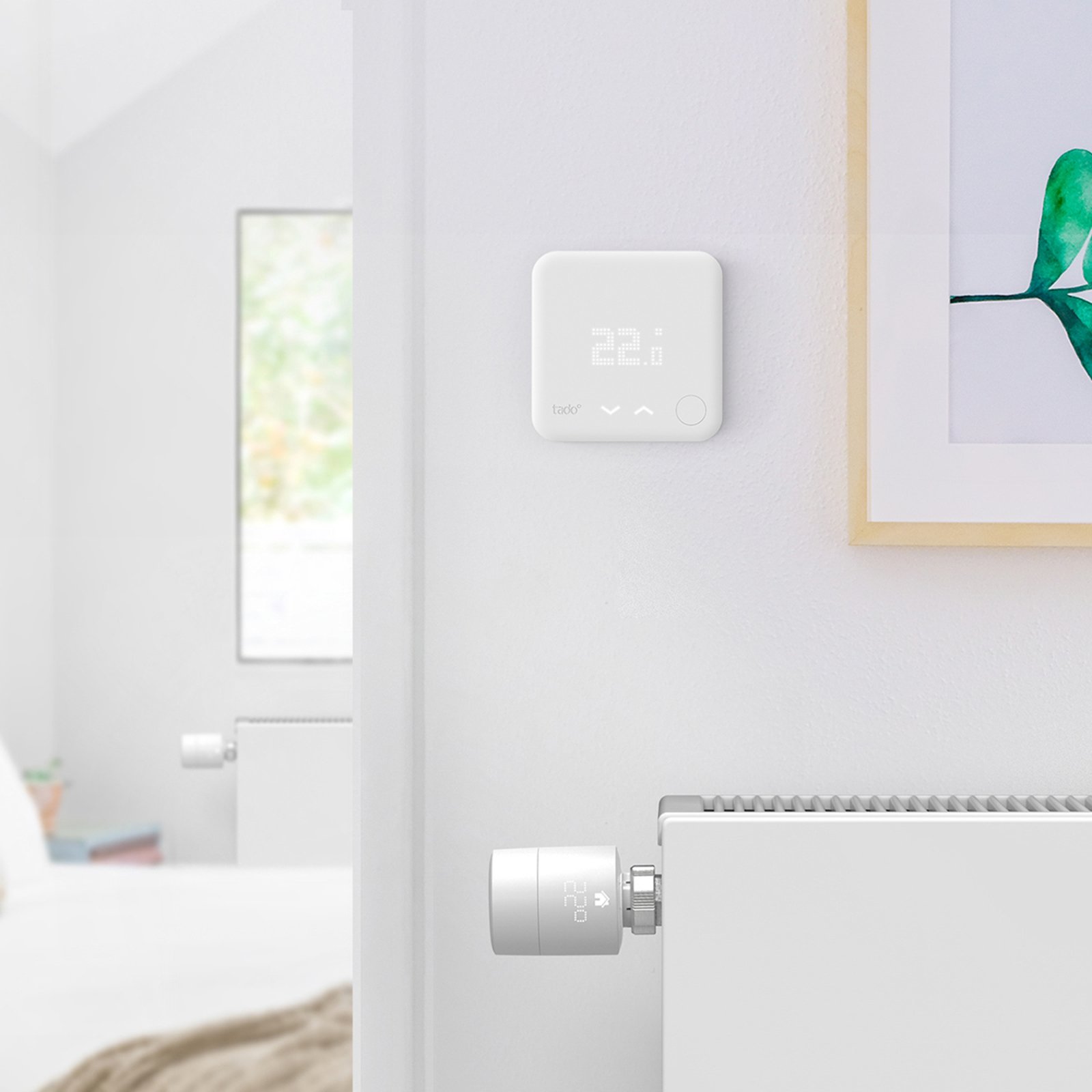 tado° Smart Thermostat wired, white