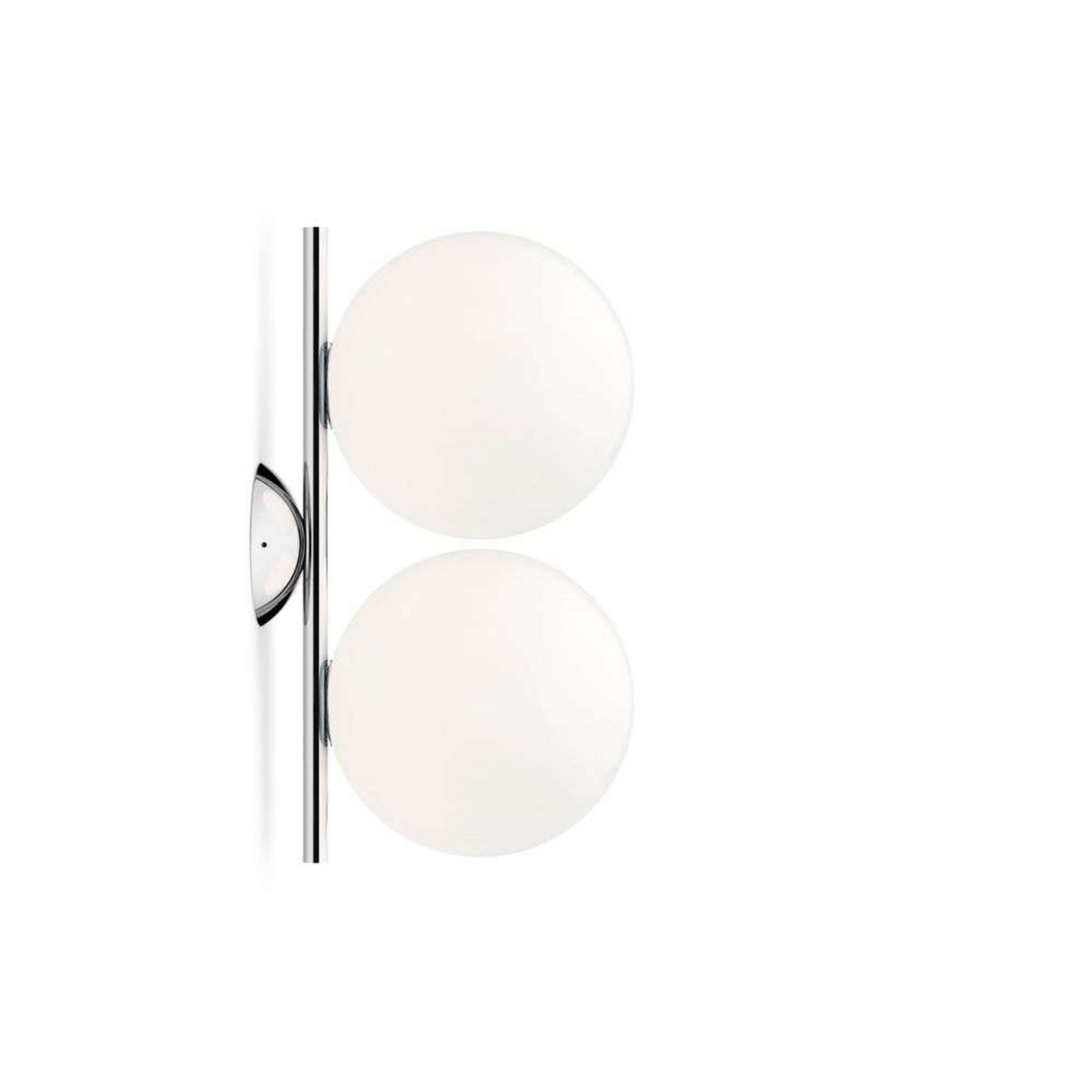 IC C/W1 Double plafonnier/applique murale Chrome - FLOS